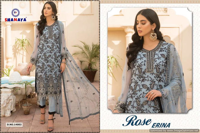 Shanaya Rose Erina Georgette Festive Wear Heavy Pakistani Salwar Kameez Collection